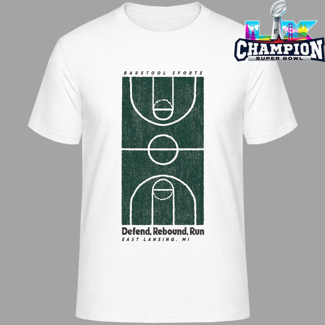 Defend Rebound Run East Lansing Shirt