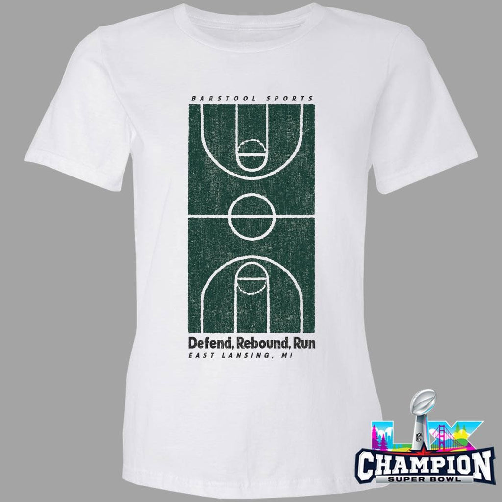 Defend Rebound Run East Lansing Shirt