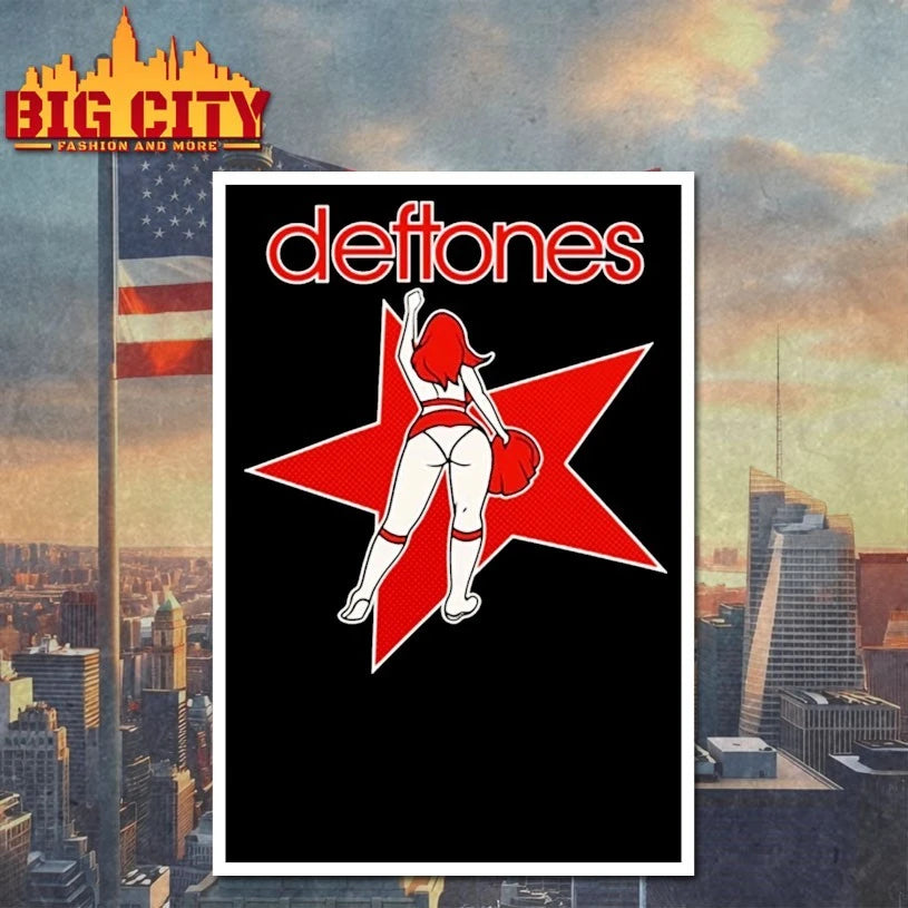 Deftones Cheerleader Star Logo Shirt