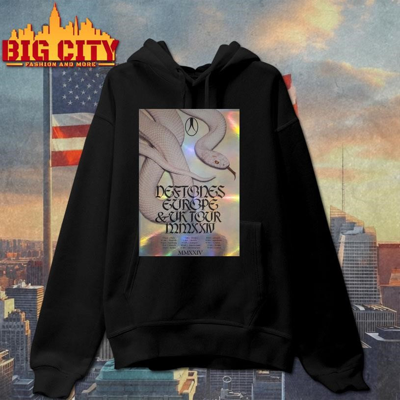 Deftones Merch EU UK Tour 2026 Tour Dates Poster Shirt