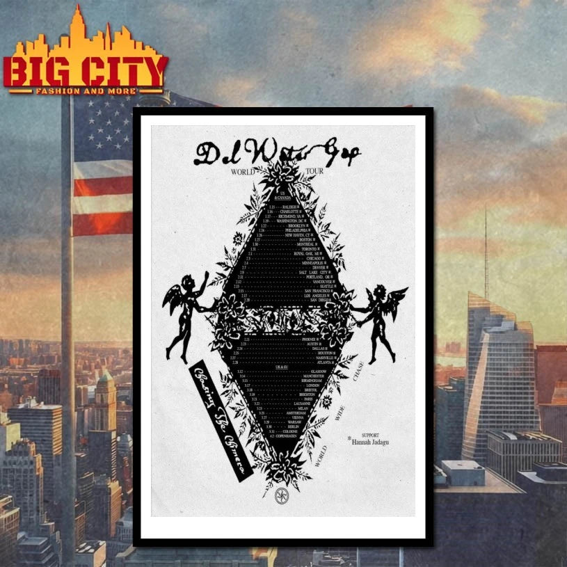 Del Water Gap Chasing The Chimera World Tour 2026 Poster Shirt