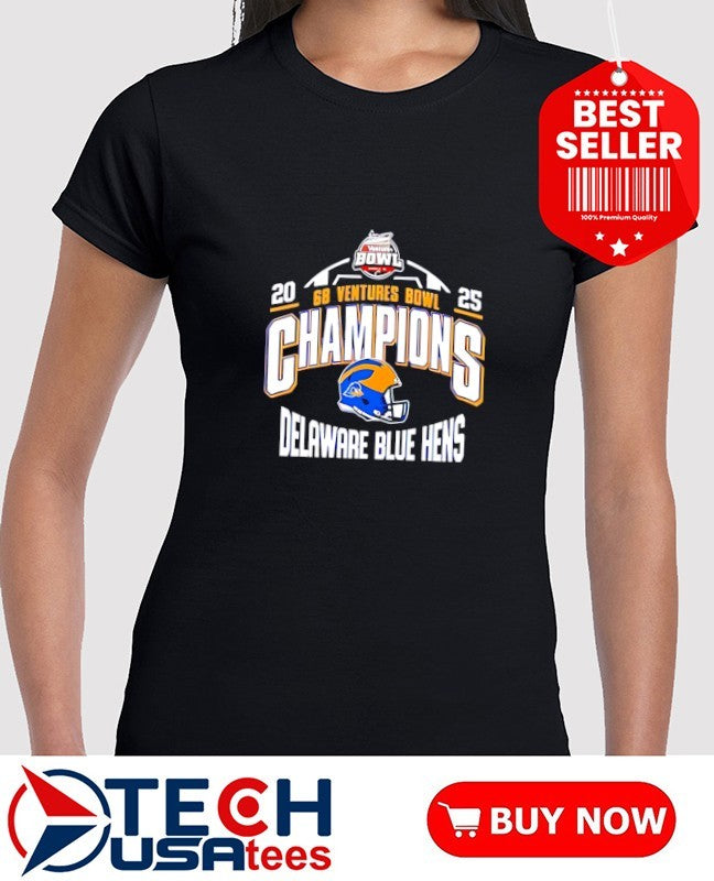 Delaware Blue Hens 2025 68 Ventures Bowl Champions shirt