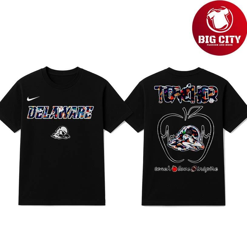 Delaware Fightin Teachers Appreciation Night 2025 Two Sided Shirt