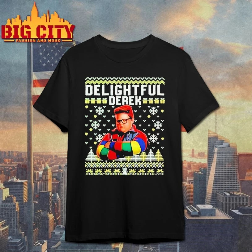 Delightful Derek Ugly Christmas shirt