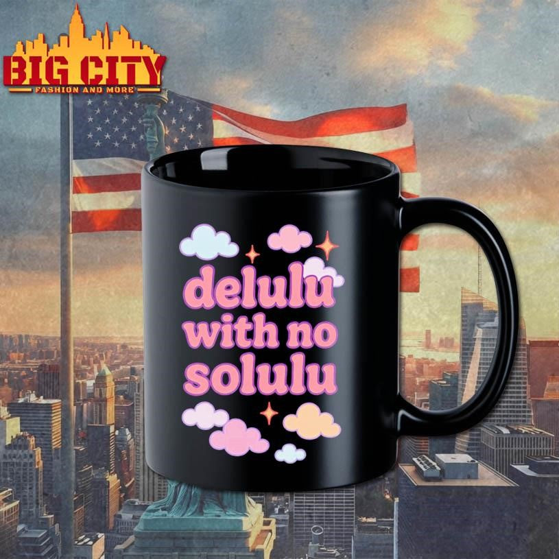 Delulu With No Solulu Boxy Shirt