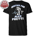 Demanding justice for Alex Jeffery Pretti 1988-2026 Anti ICE Hoodie T-Shirt