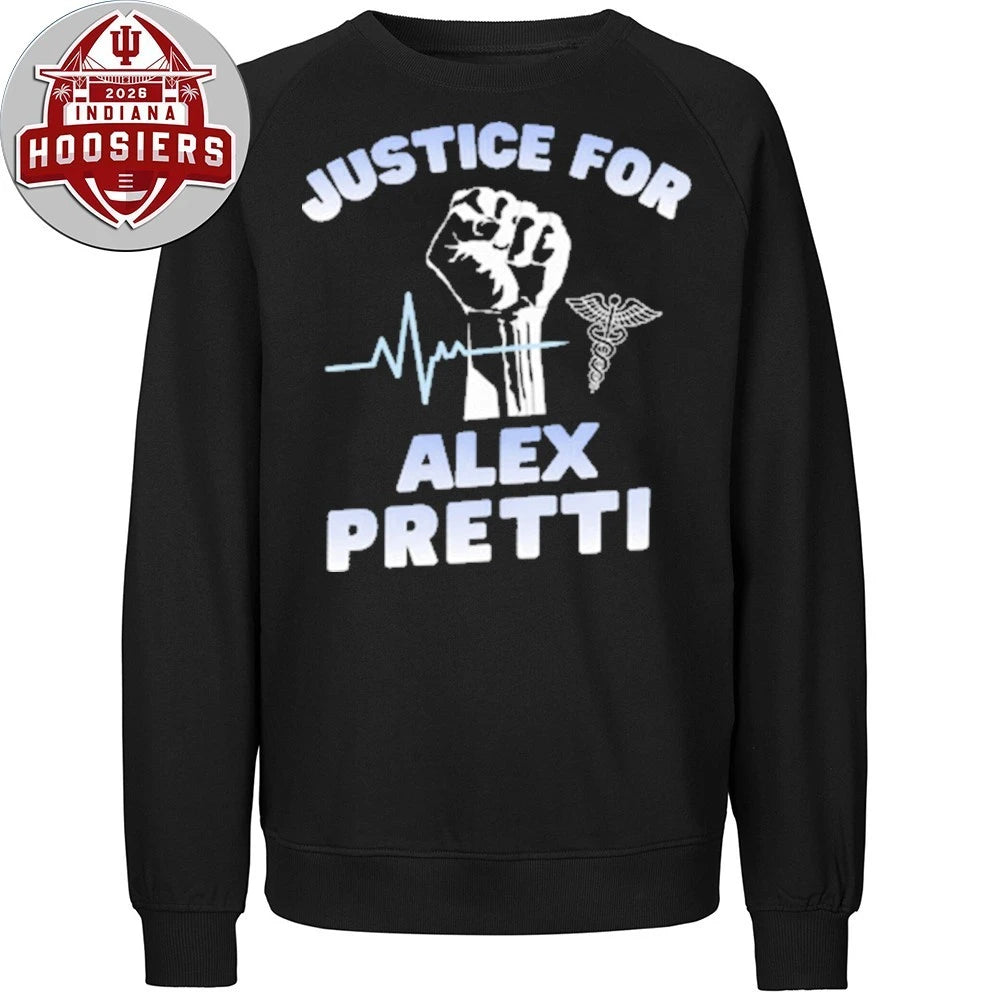 Demanding justice for Alex Jeffery Pretti 1988-2026 Anti ICE Hoodie T-Shirt