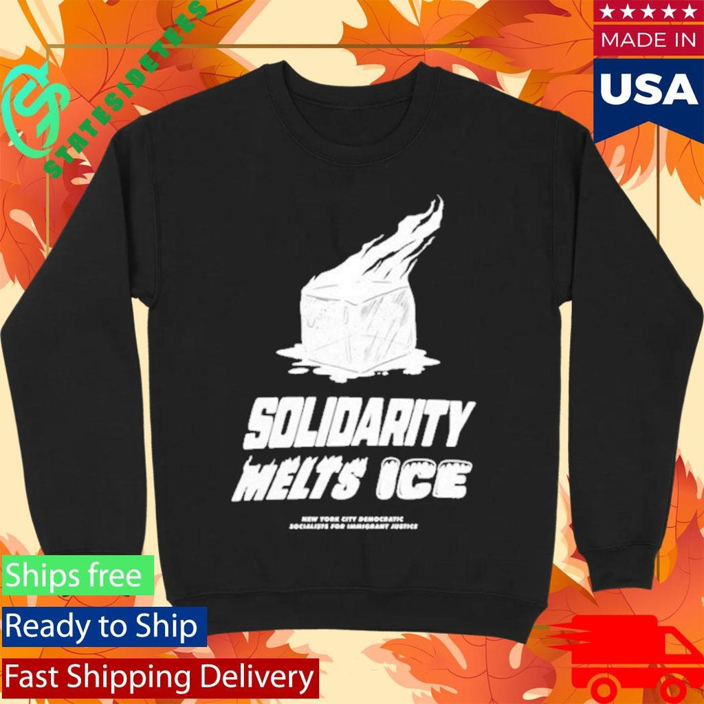 Democratic Socialists Of America Solidarity Melts Ice Shirt