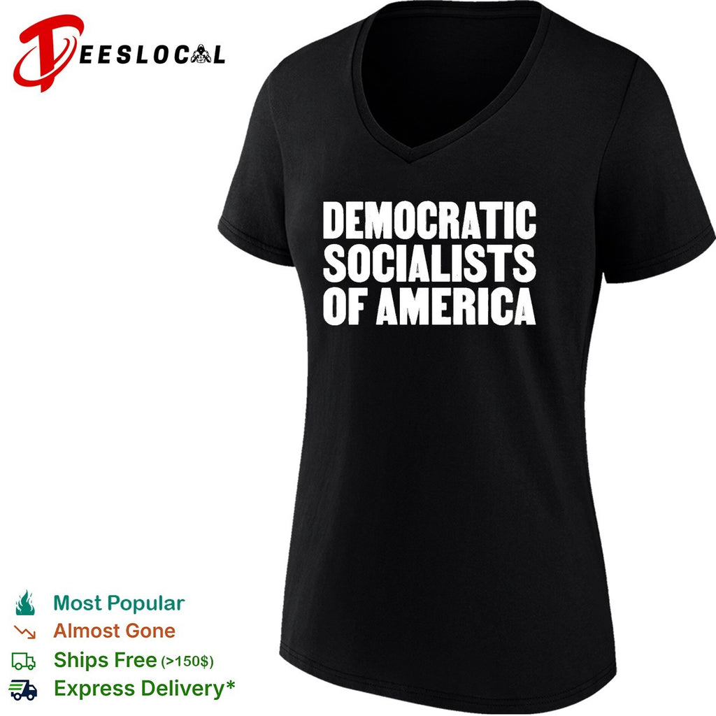Democratic Socialists of America wordmark shirt