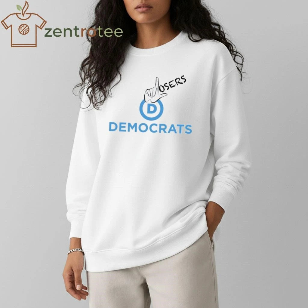 Democrats losers hand tee