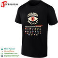 Demon World Fightstick Community takes my money sponsored logos shirt