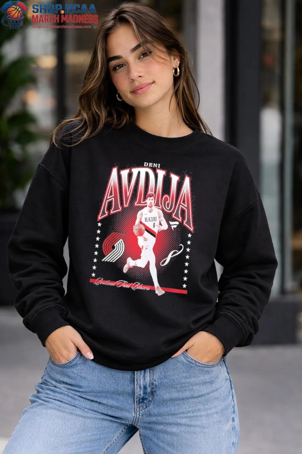 Deni Avdija Portland Trail Blazers Hype T-Shirt