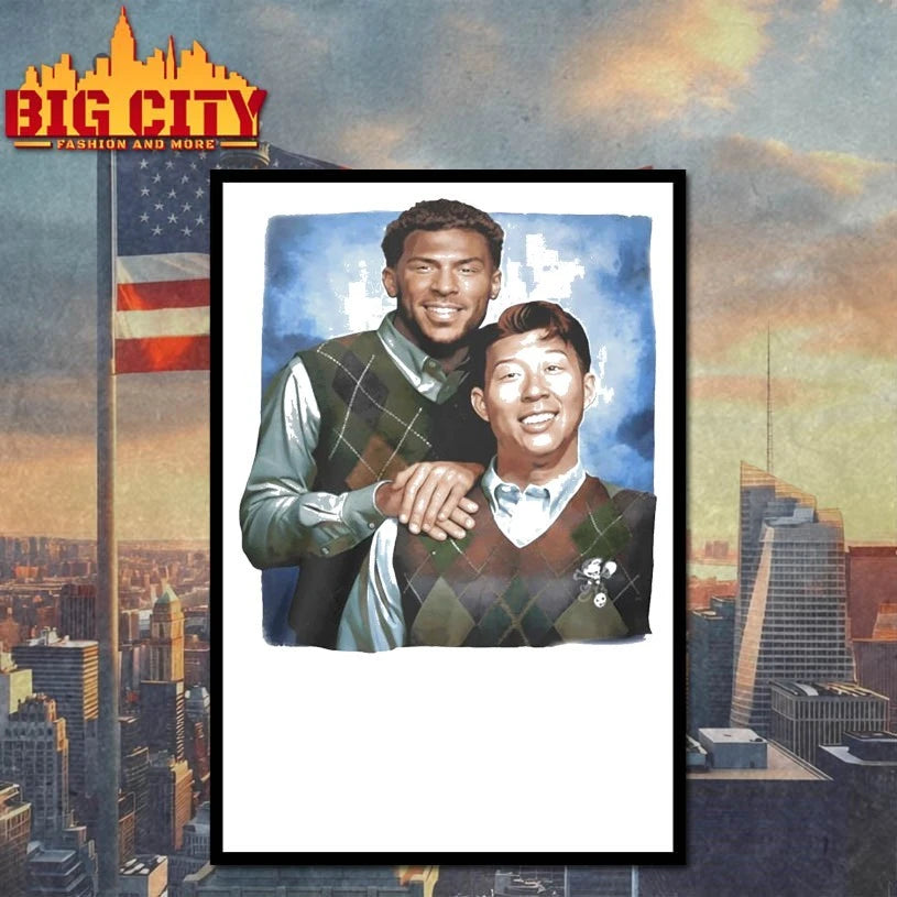 Denis Bouanga And Son Heung Min Los Angeles FC Step Brothers Shirt