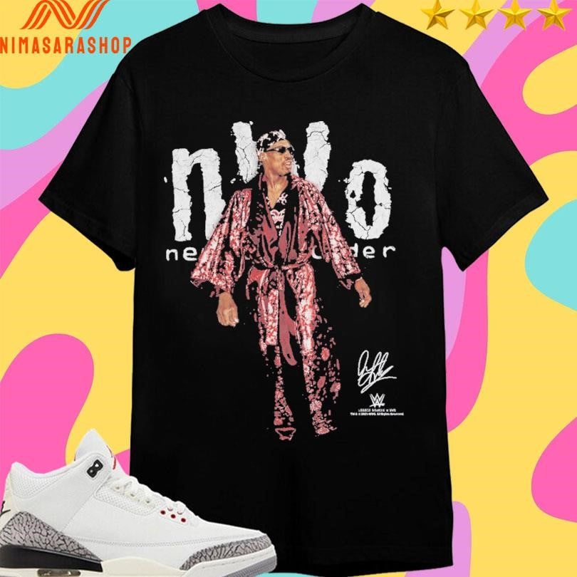 Dennis Rodman Bad All Over Snow Wash Shirts