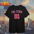 Dennis Rodman Chicago Chi-Town 91 shirt