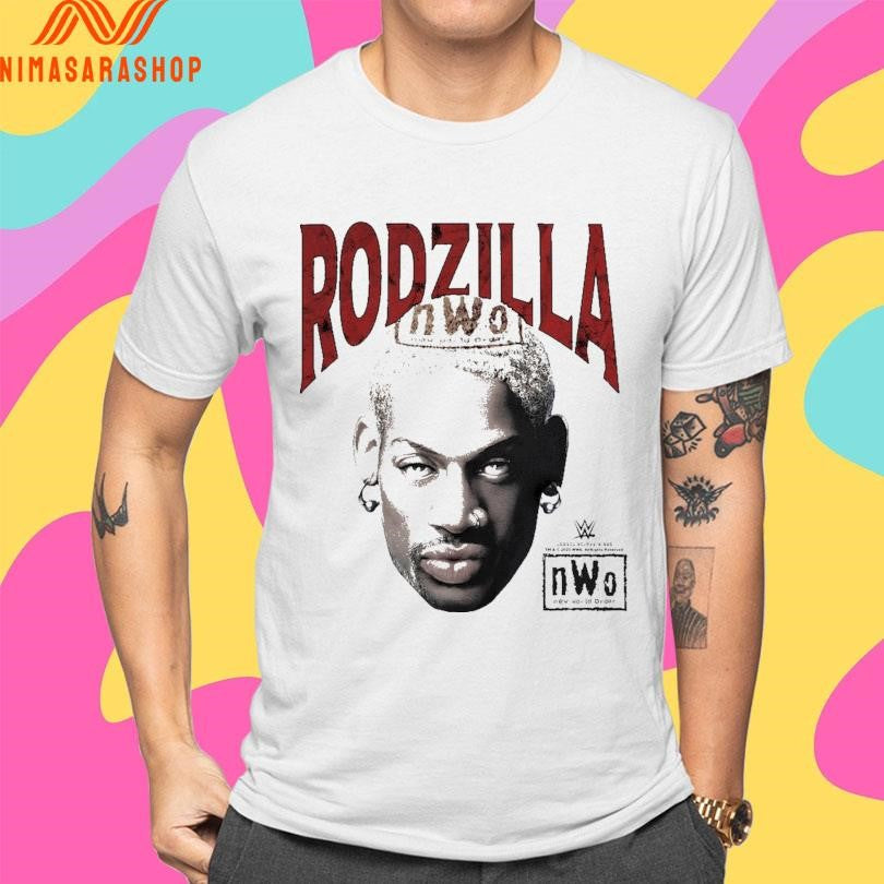 Dennis Rodman Grail Rodzilla Head Shirts