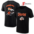 Denver Broncos x Gangsta Mickey Mouse middle finger shirt