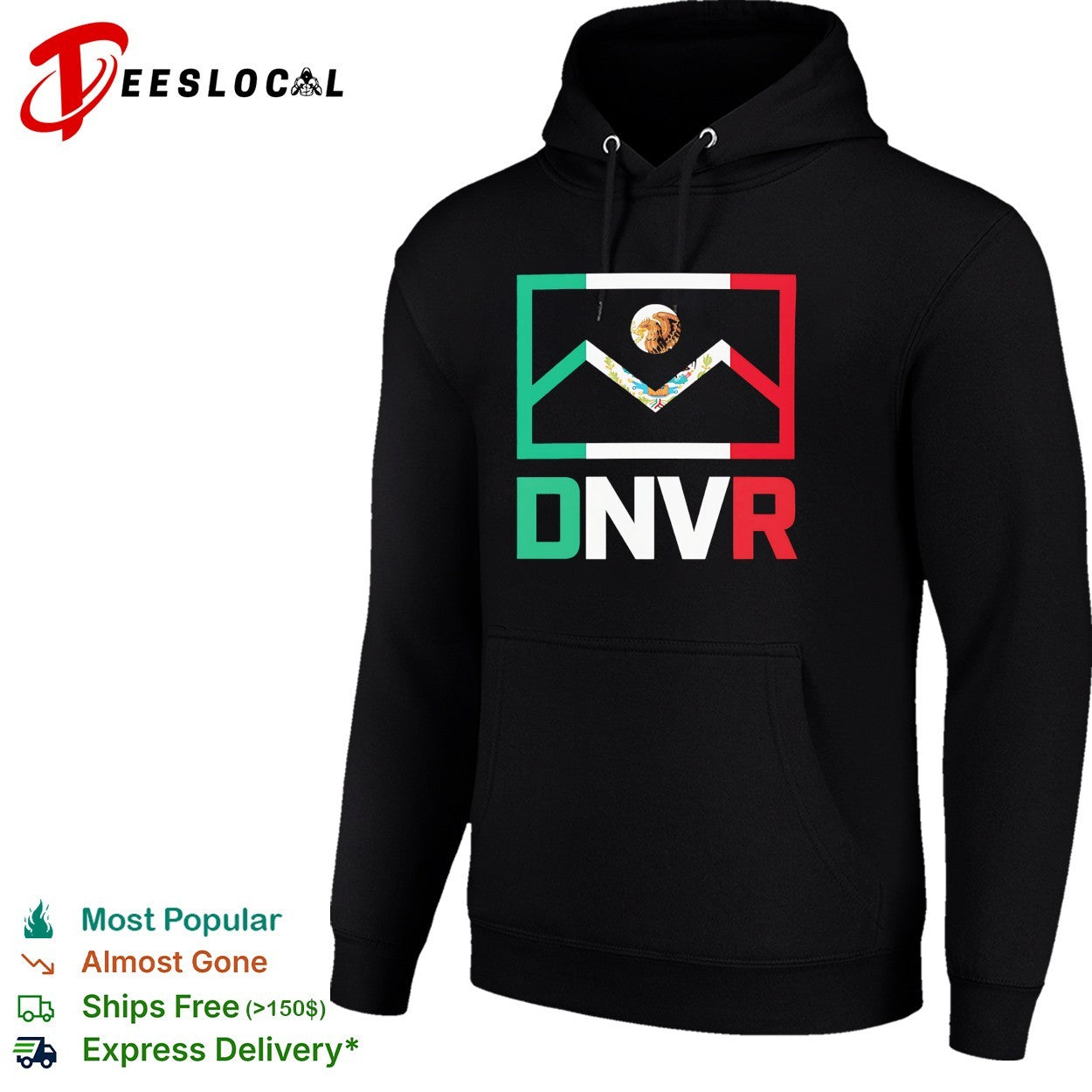 Denver Mexico DNVR flag mashup heritage city pride shirt