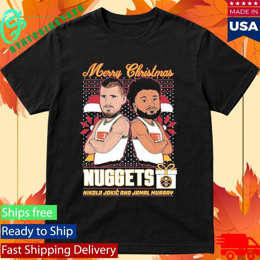 Denver Nuggets Christmas Jokić &amp; Murray Shirt