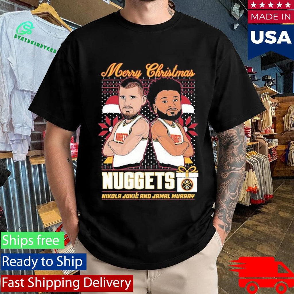Denver Nuggets Christmas Jokić &amp; Murray Shirt
