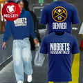 Denver Nuggets x Peyton Watson NUGGETS ESSENTIALS 2025 Two Sided Shirt