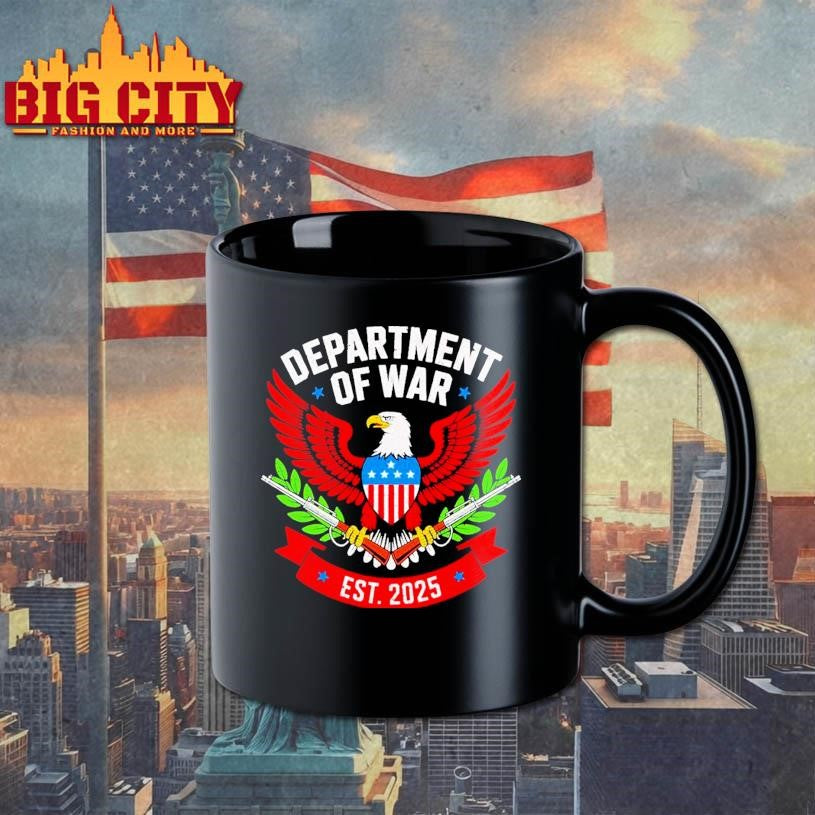 Department Of War Est 2025 Red Eagle Shirt