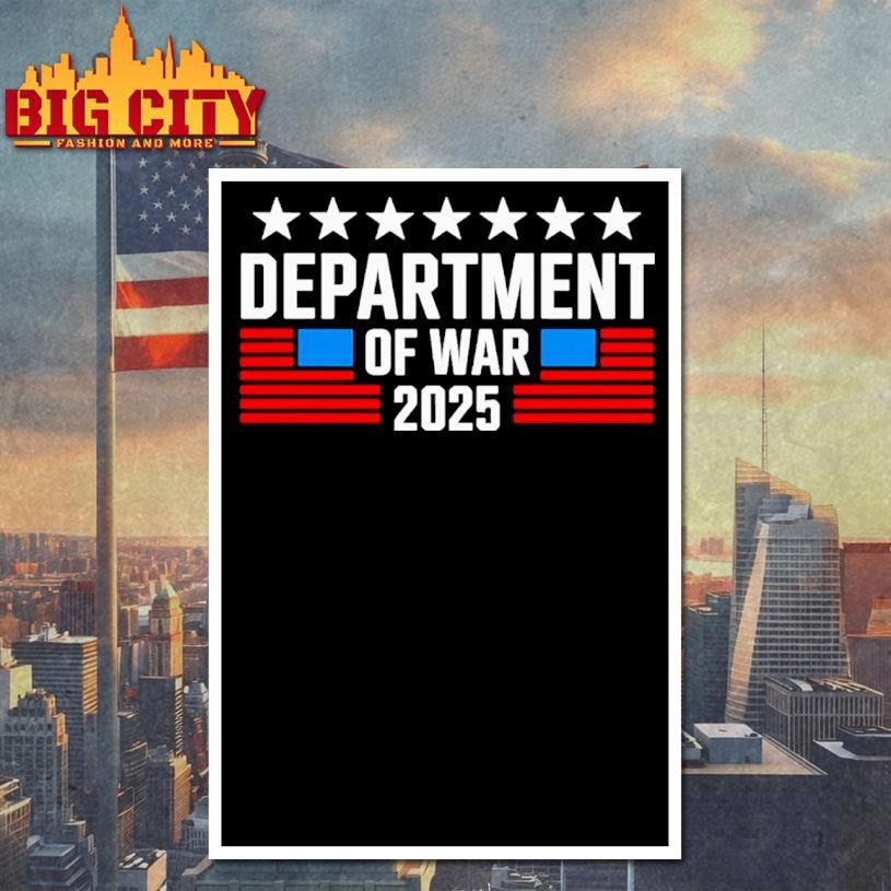 Department Of War Est 2025 Usa Shirt