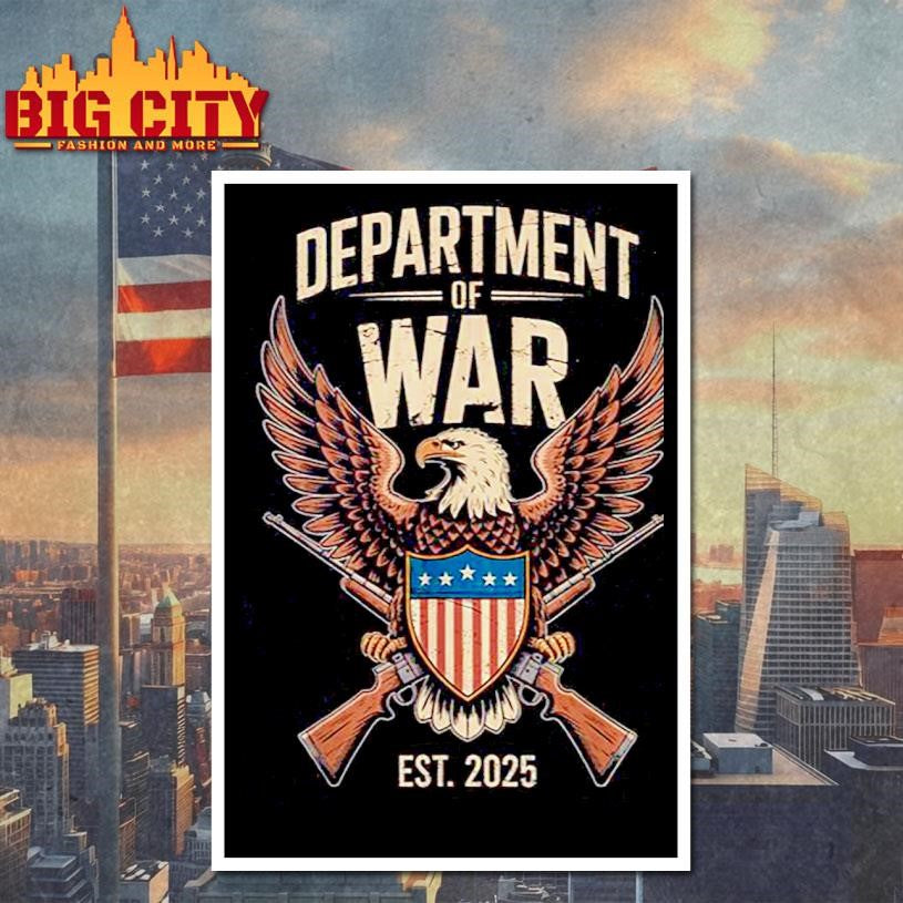 Department Of War Established 2025 Dow Shirt