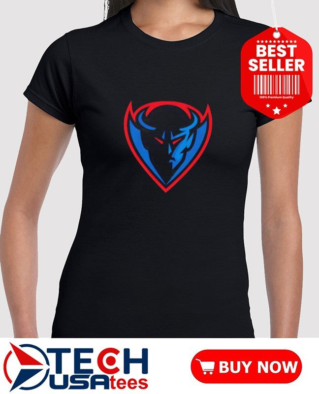 Depaul Blue Demons Basketball Primary logo shirt