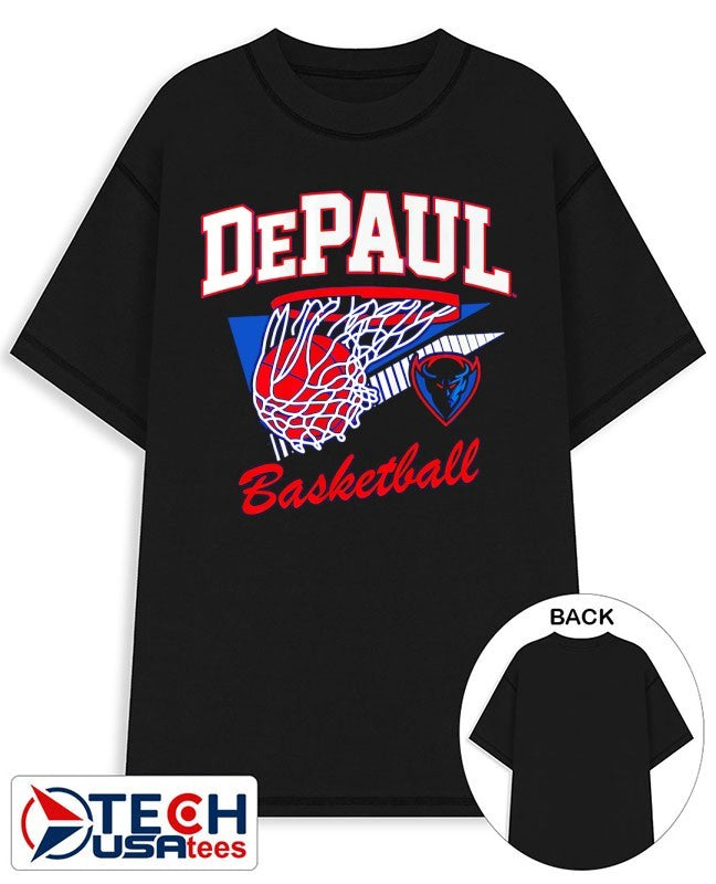 Depaul Blue Demons Throwback Basketball shirt