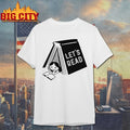 Derek Luh let’s read book shirt