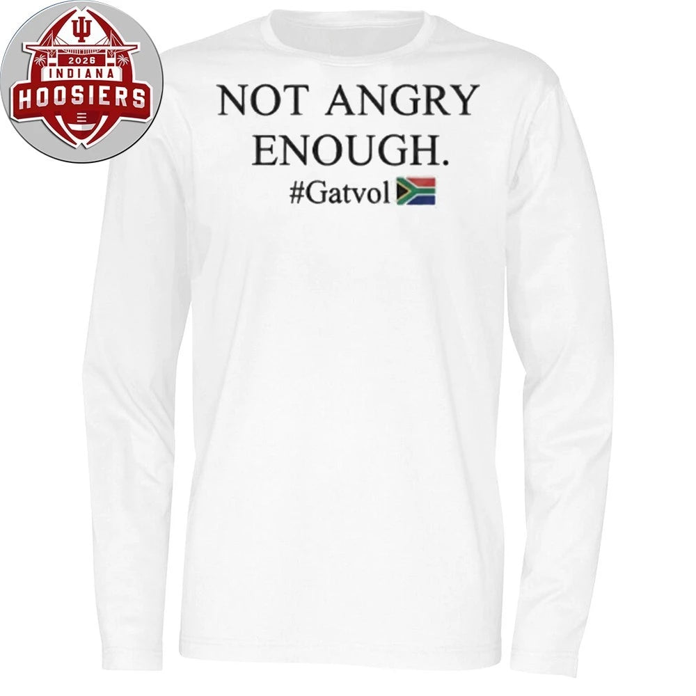 Dereleen James MP Not Angry Enough Gatvol Flag Shirt