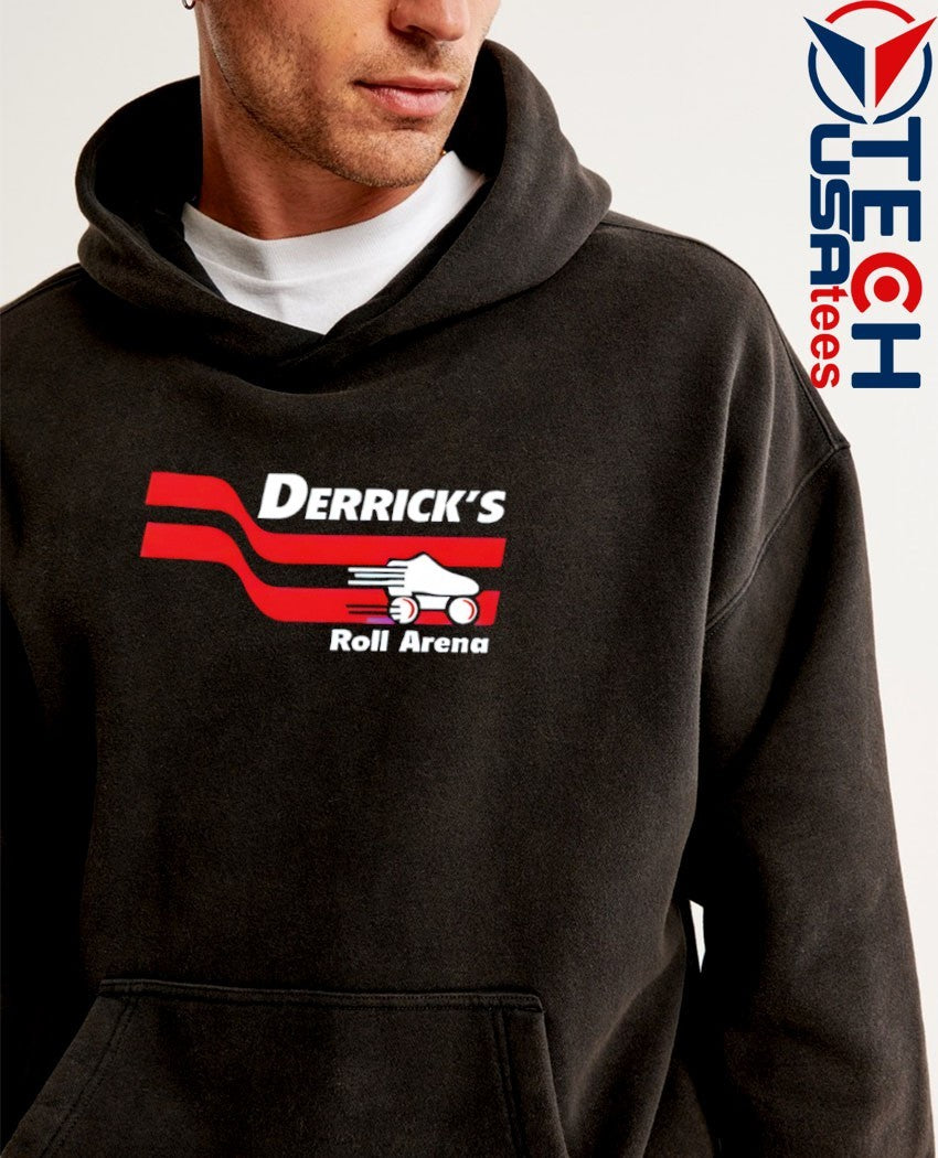 Derrick’s Roll Arena shirt