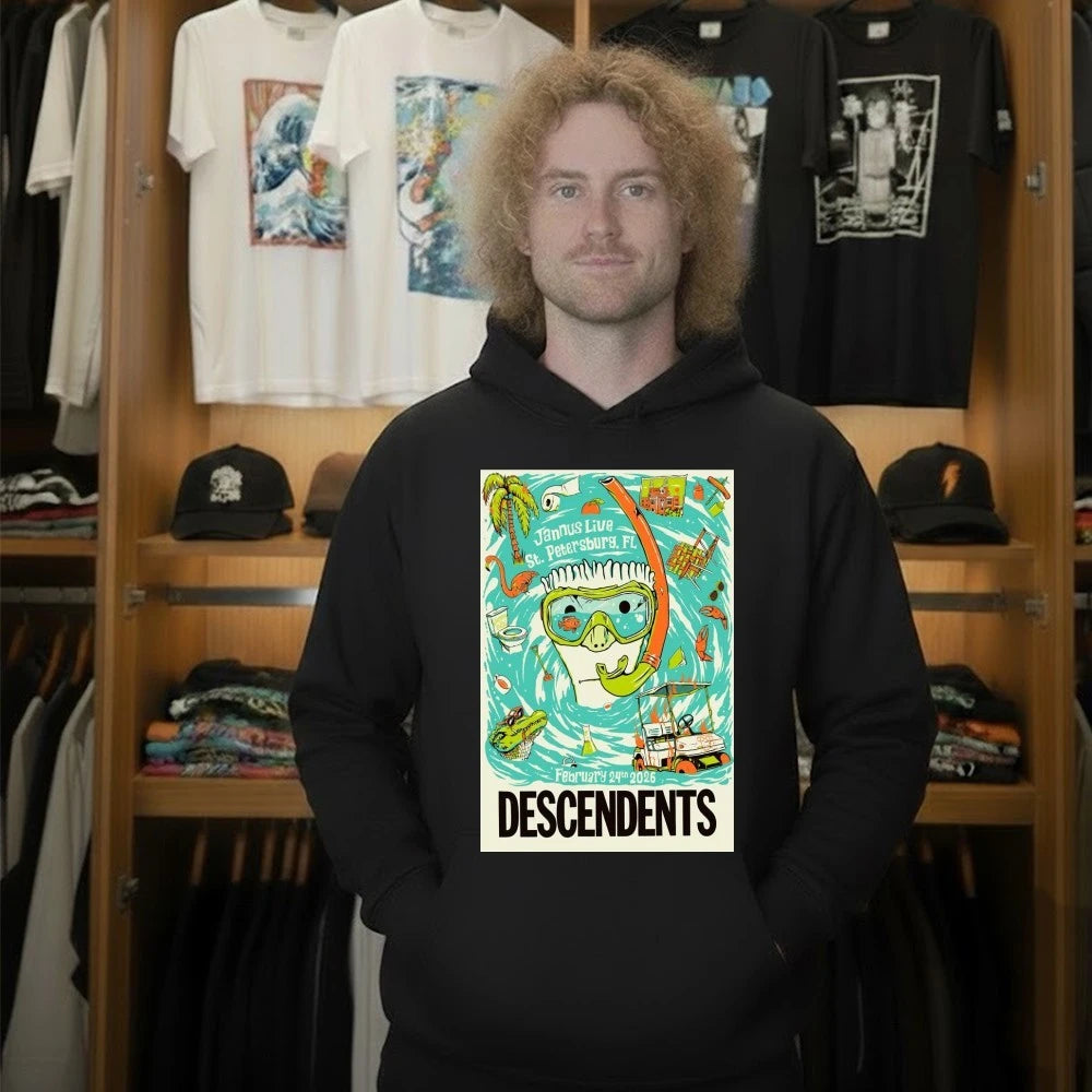 Descendents At Jannus Live On February 24 2026 Poster Shirt