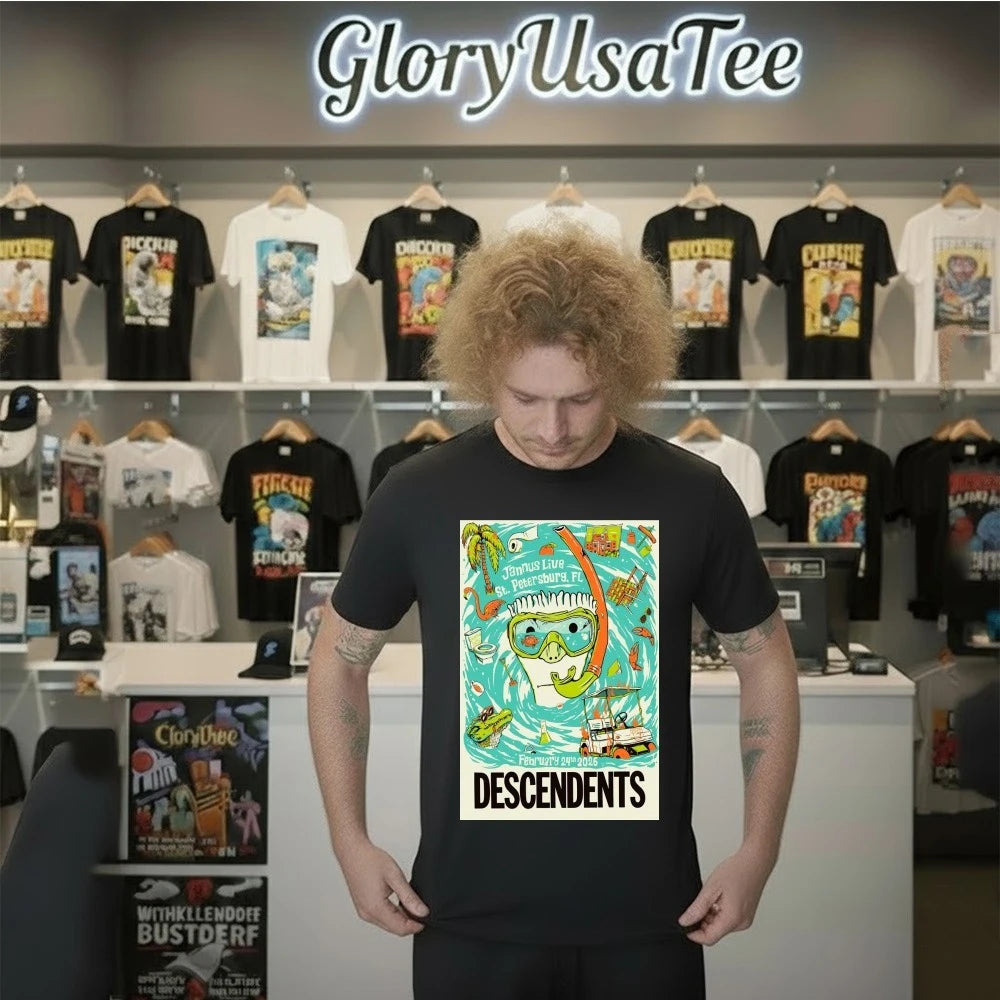 Descendents At Jannus Live On February 24 2026 Poster Shirt