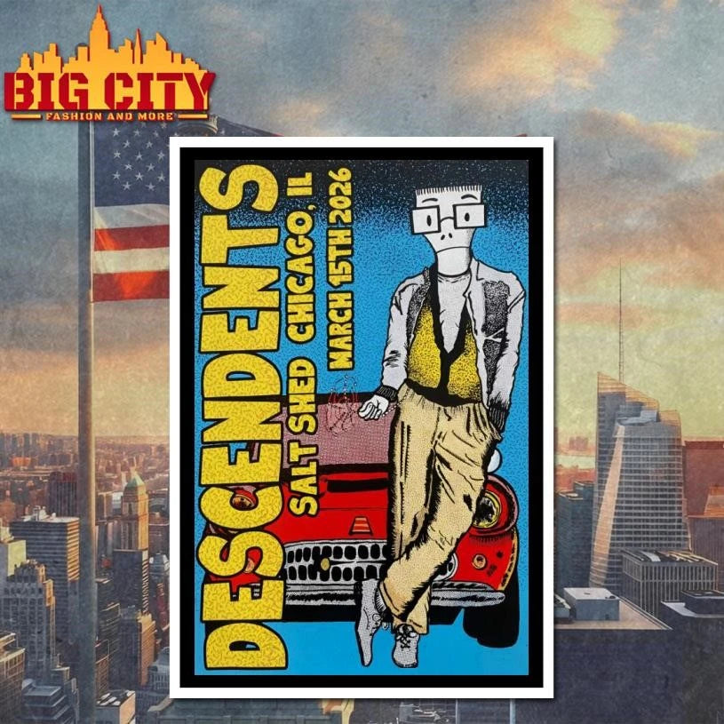 Descendents At The Salt Shed On Mar 15 2026 Poster Shirt