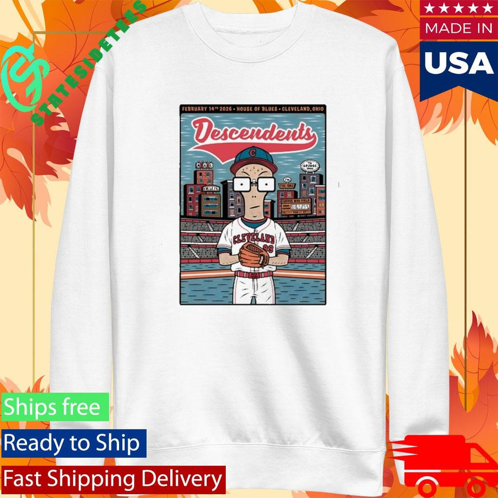 Descendents Cleveland OH 2 14 2026 Shirt