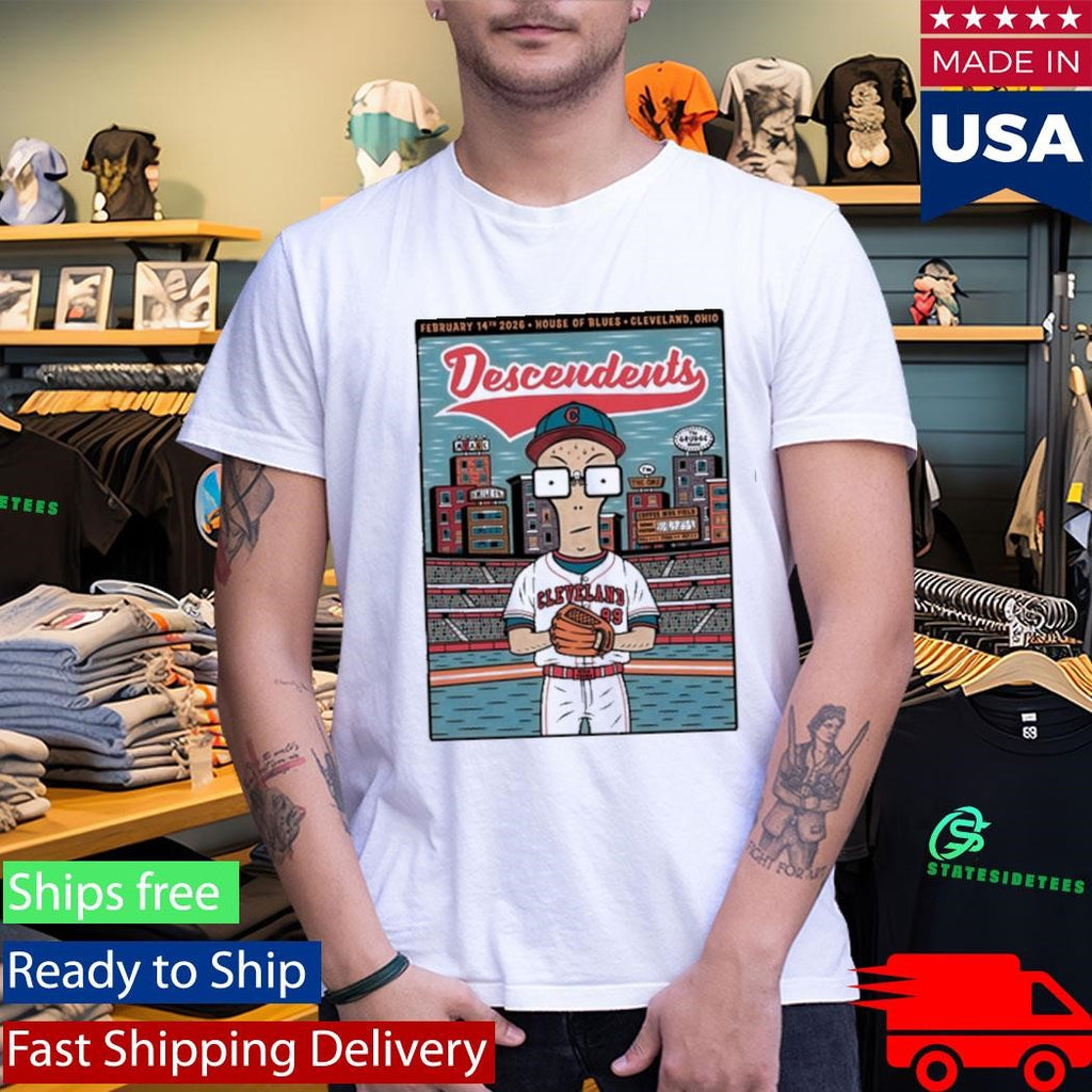 Descendents Cleveland OH 2 14 2026 Shirt