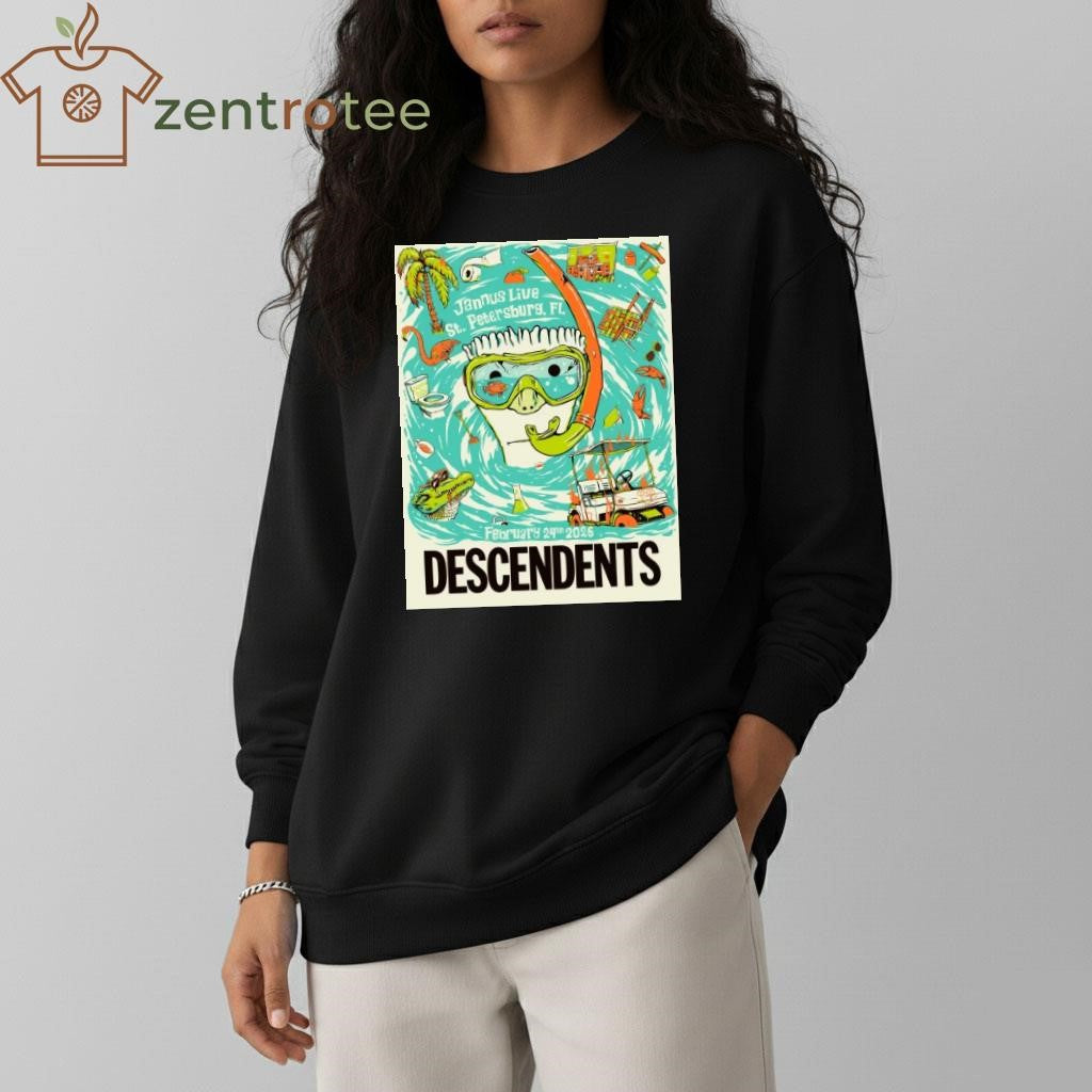 Descendents Event St. Petersburg FL On Feb 24 2026 Poster shirt