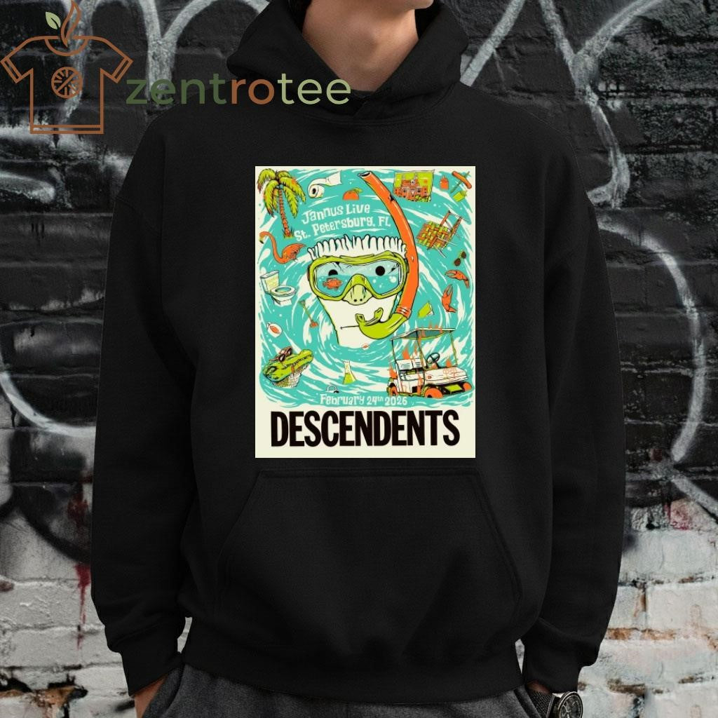 Descendents Event St. Petersburg FL On Feb 24 2026 Poster shirt