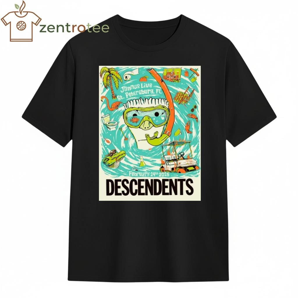 Descendents Event St. Petersburg FL On Feb 24 2026 Poster shirt
