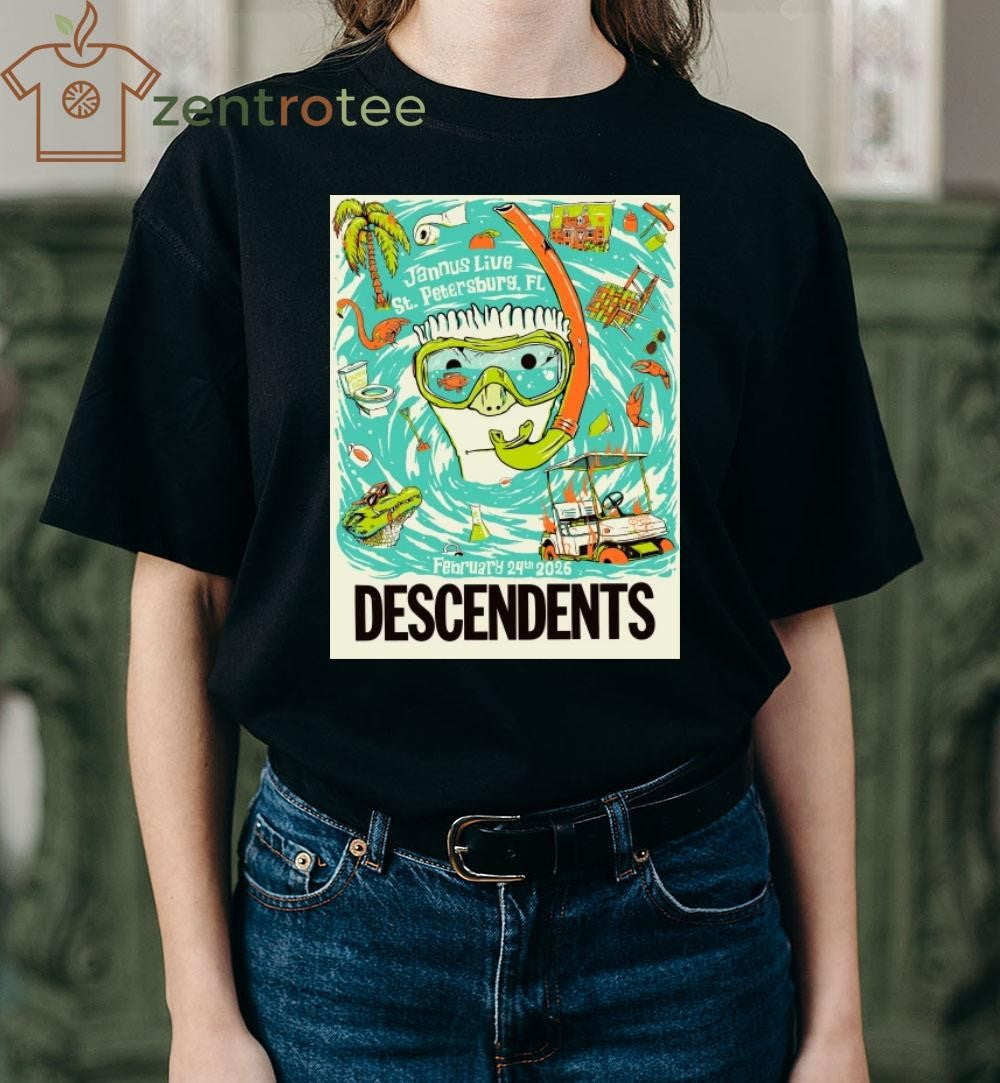 Descendents Event St. Petersburg FL On Feb 24 2026 Poster shirt