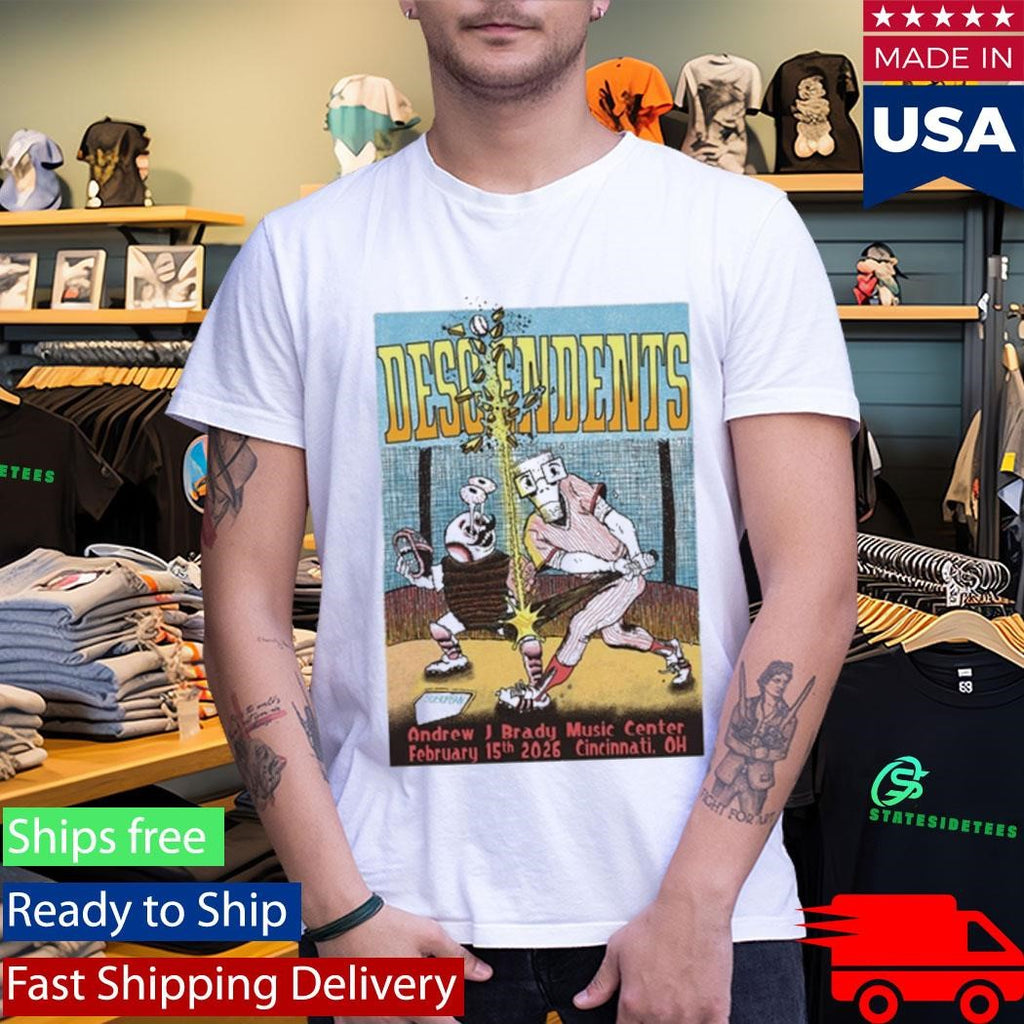 Descendents Feb 15 2026 Cincinnati OH Shirt