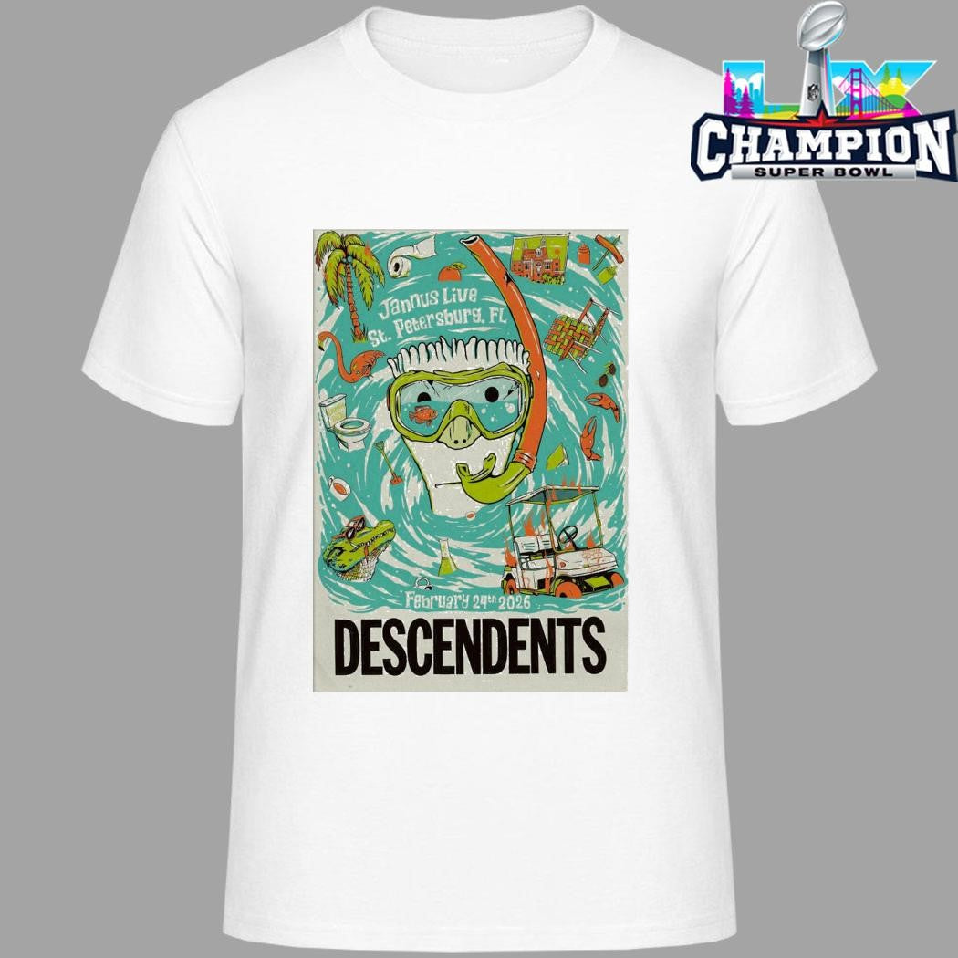 Descendents Feb 24 2026 St Petersburg Fl Shirt