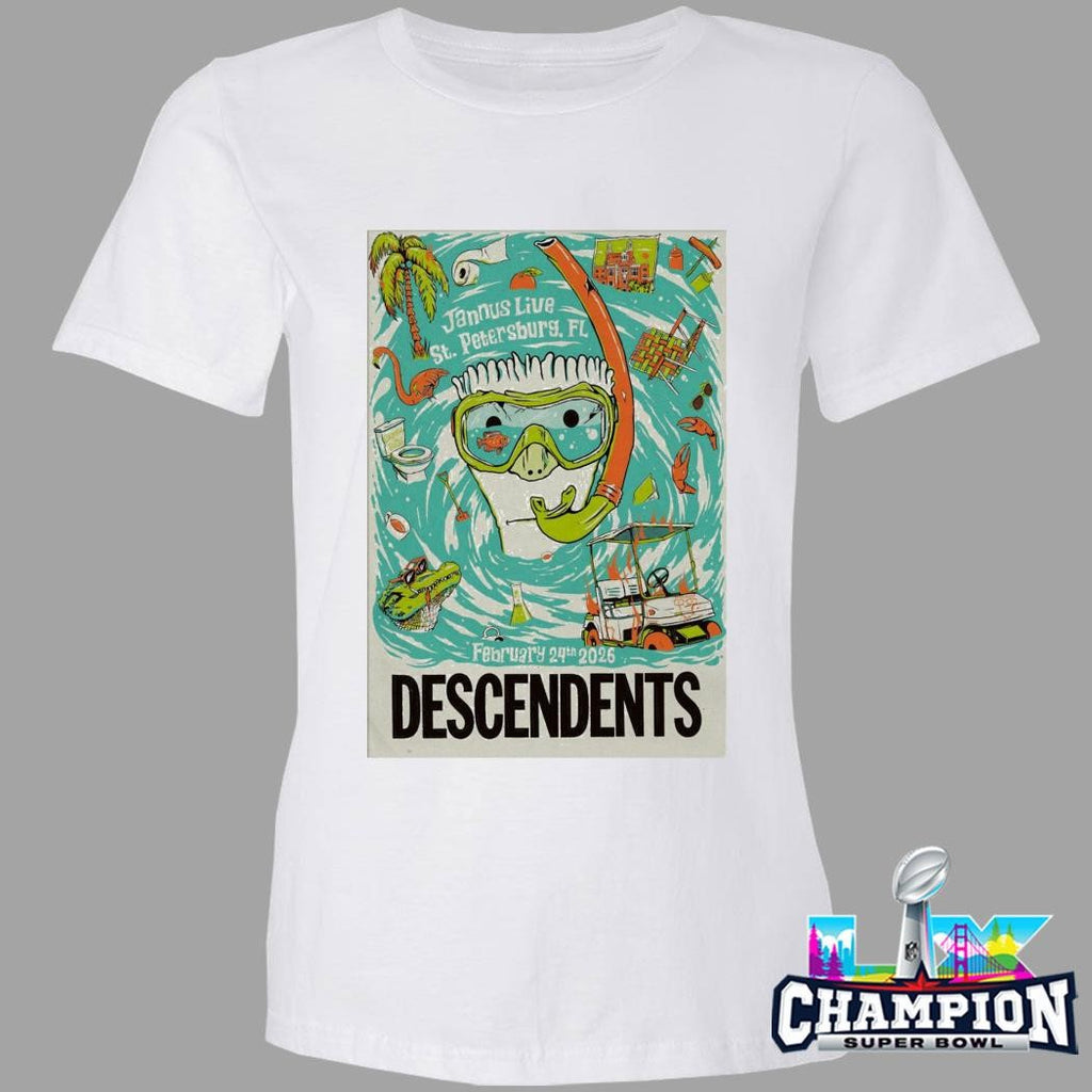 Descendents Feb 24 2026 St Petersburg Fl Shirt