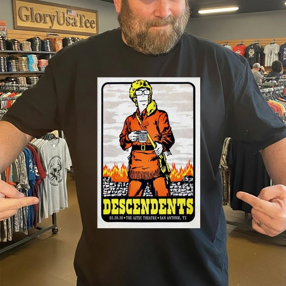 Descendents Feb 28 2026 San Antonio TX Poster Shirt