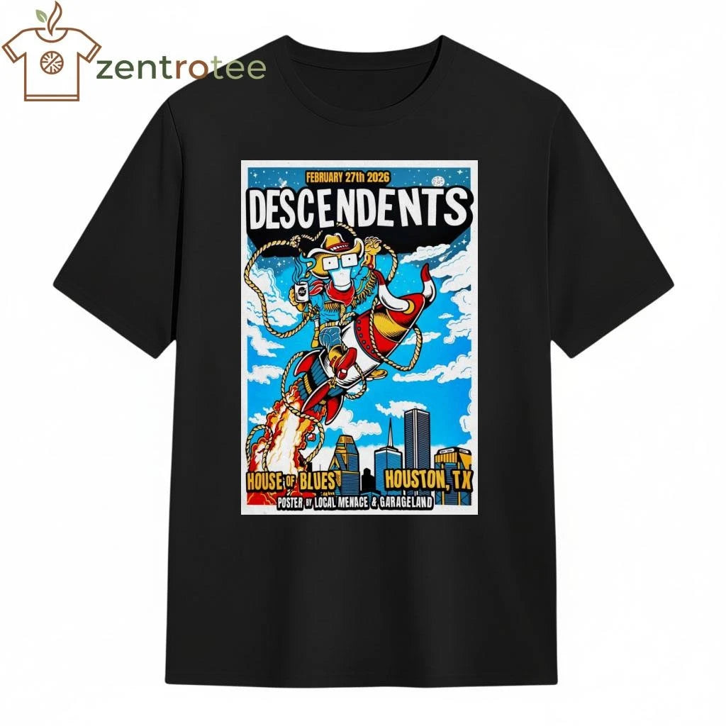 Descendents Houston TX 2272026 tee