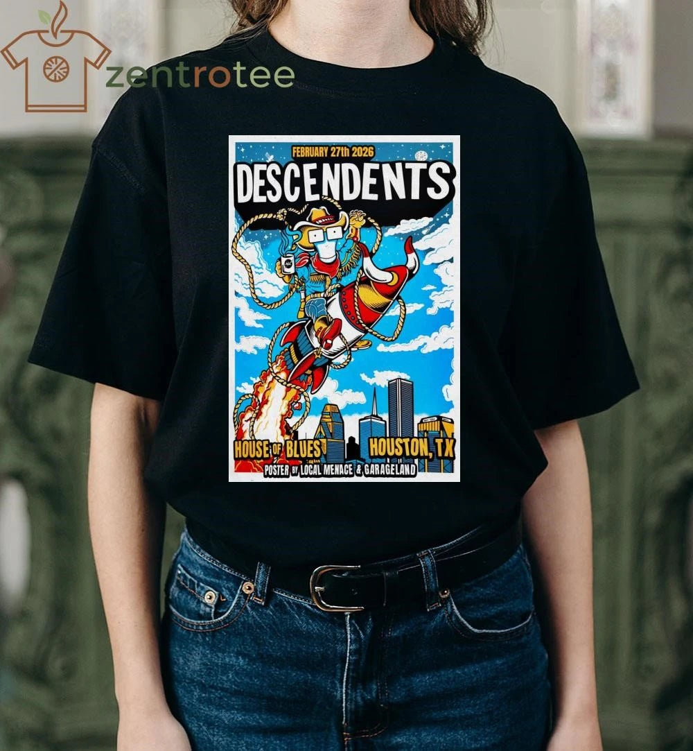 Descendents Houston TX 2272026 tee