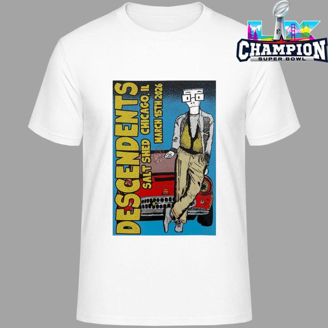 Descendents Mar 15 2026 Chicago Il Shirt