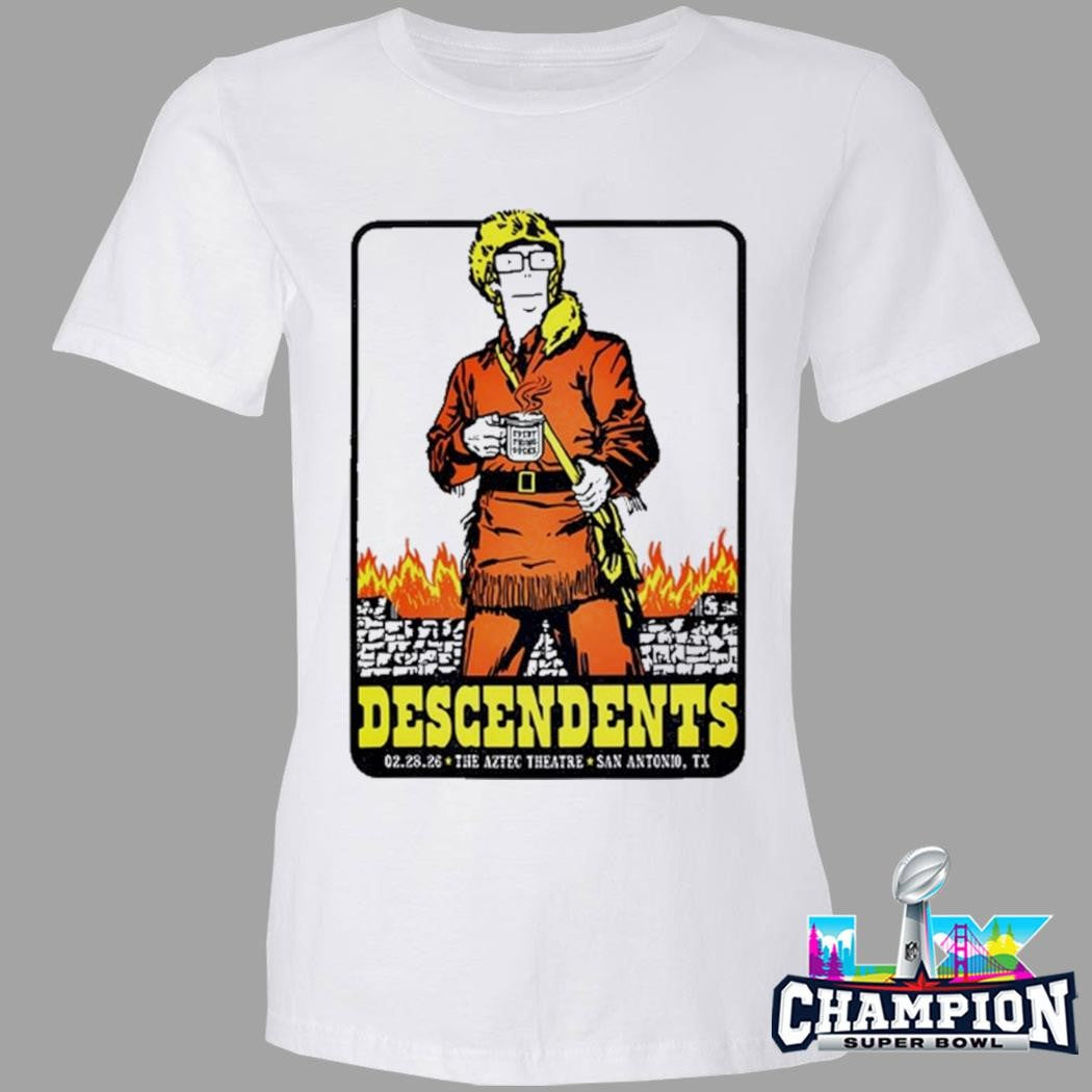 Descendents Tour San Antonio Tx On Feb 28 2026 Shirt